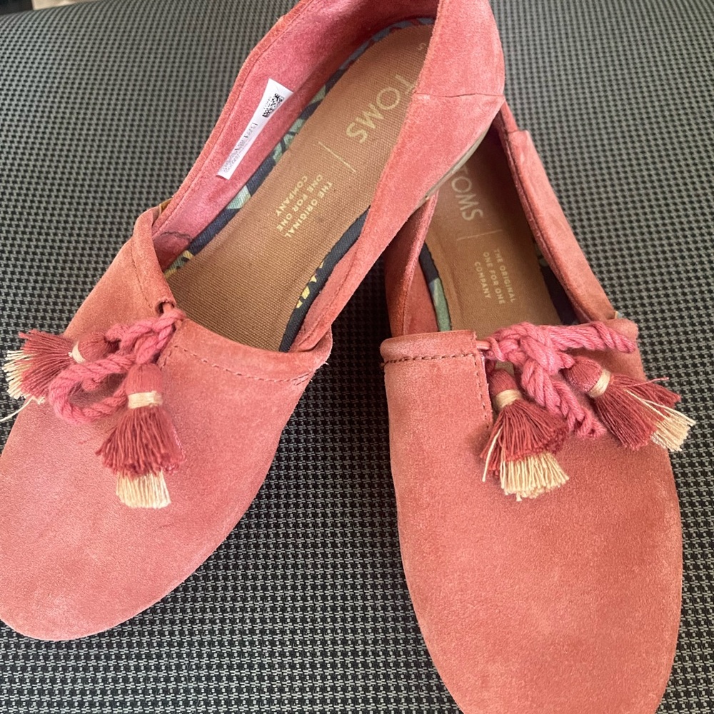 TOMS Women's Suede Tassel Loafers